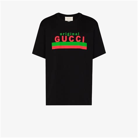 gucci plain t shirt|original gucci t shirt.